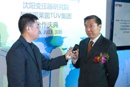 本网现场采访沈阳变压器研究院院长
